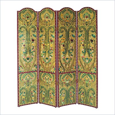 Wayborn Hand Painted The French Scroll Room Divider