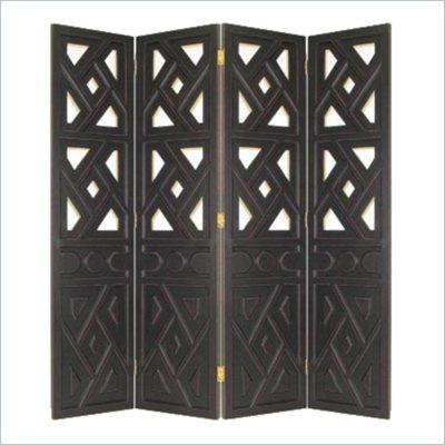 Wayborn Windmill Room Divider in Black
