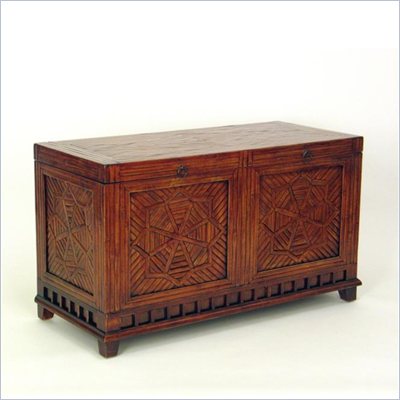 Wayborn Bamboo Trunk in Walnut