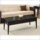 Altra Furniture Storage Coffee Table in Black Espresso