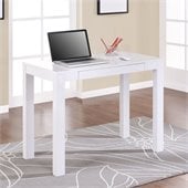 Altra Furniture Parsons Writing Desk in White