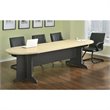 ADD TO YOUR SET: Altra Furniture Benjamin Large Conference Table in Natural and Gray