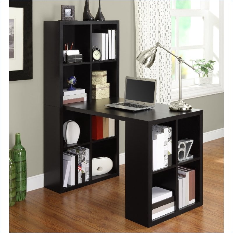 Altra Furniture Hollow Core Hobby Desk in Black