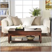 Altra Furniture Extension Coffee Table in Dark Cherry Finish