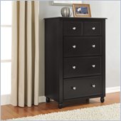 Altra Furniture Winslow 5 Drawer Storage Chest in Espresso Finish