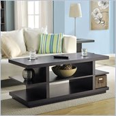 Altra Furniture Hollow Core Coffee Table/TV Stand in Espresso Finish
