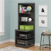 Altra Furniture Hollow Core Audio Pier in Espresso Finish
