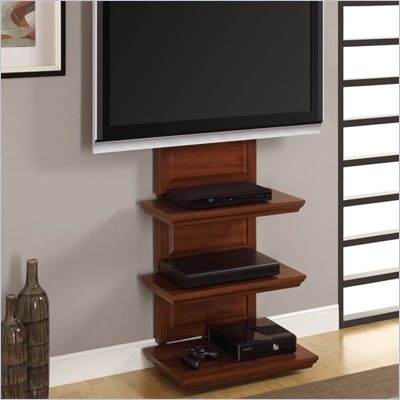 Altra Furniture Traditional Altra Mount TV Stand in Cherry Finish