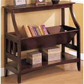 Poundex Magazine Table in Cappuccino