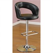 Poundex Adjustable Swivel Barstool