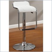 Poundex 33 Barstool in White