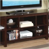 Poundex TV Stand, Dark Espresso
