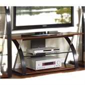Poundex Lonture Component Tower, Brown/Espresso