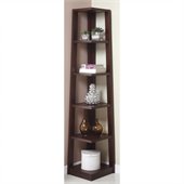 Poundex Book Shelf in Walnut