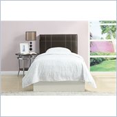 Poundex 45 Twin Headboard in Dark Brown