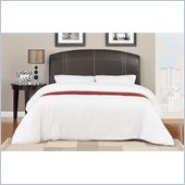 Poundex Queen Headboard Faux Leather in Espresso