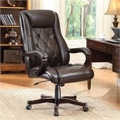 INSPIRED by Bassett Chapman Executive Chair In Espresso Finish