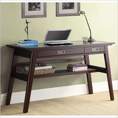 INSPIRED by Bassett Evans Writing Desk In Umber Finish
