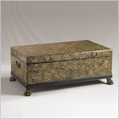 Henry Link Panthera Trunk Cocktail Table in Leopard and Leather