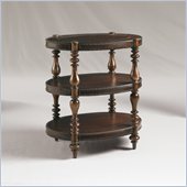 Henry Link Sutherland Oval Accent Table in Plantation Finish
