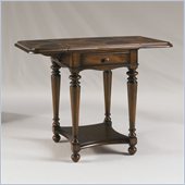 Henry Link Trotter Drop-Leaf Accent Table in Arlington Finish