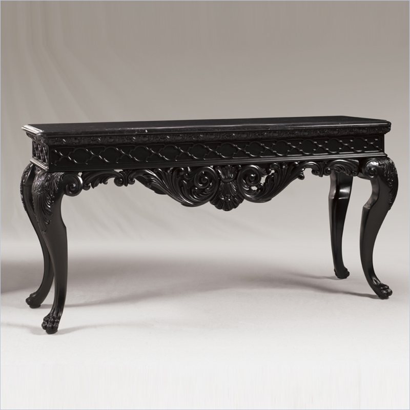 Henry Link Lord Byron's Console in Satin Black