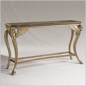 Henry Link Wings of Pegasus Console in Burnished Silver Finish