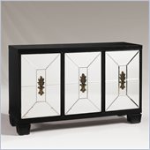 Henry Link Midnight Reflections Hall Chest in Satin Black 