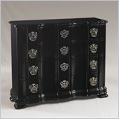 Henry Link Park Avenue 4 Drawer Hall Chest in Black Onyx