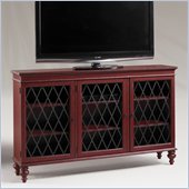 Henry Link Moulin Rouge Media/Bookcase Cabinet in Antique Scarlet
