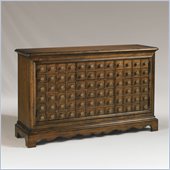 Henry Link Grand Apothecary Media Cabinet in Saddle Finish