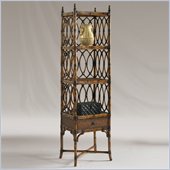 Henry Link Euphrates 3 Shelf Bookcase in Medium Tortoise Shell