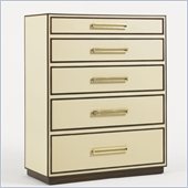Aquarius Aria Chest in Dark Walnut Finish