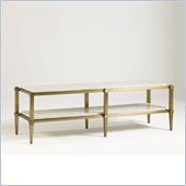 Aquarius Onyx Cocktail Table in Gold Finish
