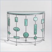 Aquarius Andromeda Console in Antique Silver Finish