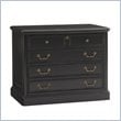 ADD TO YOUR SET: Sligh Breckenridge Keystone 2 Drawer Vertical File Cabinet in Weathered Black