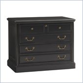 Sligh Breckenridge Keystone 2 Drawer Vertical File Cabinet in Weathered Black