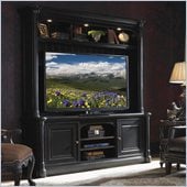 Sligh Breckenridge Entertainment Center in Weathered Black