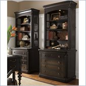 Sligh Halton House Mentmore File Cabinet and Hutch Set