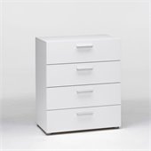 Tvilum Austin 4 Drawer Chest in White