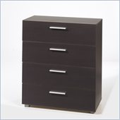 Tvilum Austin 4 Drawer Chest in Coffee