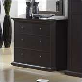 Tvilum Sonoma 4 Drawer Bachelors Chest in Coffee