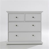 Tvilum Sonoma 4 Drawer Chest in White