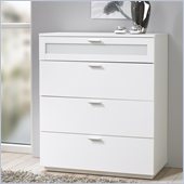 Tvilum Seattle 4 Drawer Chest in White