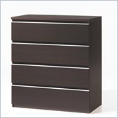 Tvilum Tucson 4 Drawer Chest in Coffee