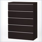 Tvilum Tucson 5 Drawer Chest in Coffee