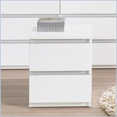 Tvilum Tucson 2 Drawer Nightstand in White