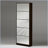 Tvilum Springfield Shoe Cabinet in Coffee