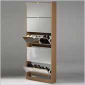 Tvilum Springfield Shoe Cabinet in Beech