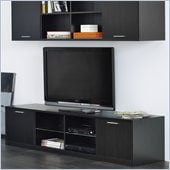 Tvilum Lauren 74 TV Stand in Black Woodgrain